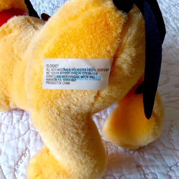 Disney Pluto Dog stuffed animal Plush Toy OS - Picture 4 of 8
